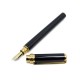 NEUF STYLO PLUME ST DUPONT GATSBY 431274M EN LAQUE NOIR DORE FOUNTAIN PEN 550€