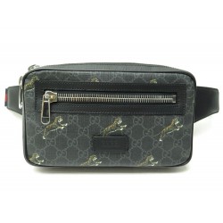 NEUF SAC BANANE GUCCI GG 474293 TIGRE CEINTURE TOILE SUPREME GG TIGER BAG 790€