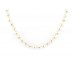 NEUF COLLIER CHANEL LOGO CC ET PERLES 69CM EN METAL DORE PEARLS NECKLACE 1390€