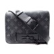 NEUF SAC A MAIN LOUIS VUITTON STEAMER MESSENGER EN TOILE MONOGRAM ECLIPSE 2320€