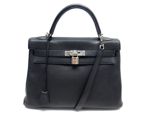sac a main hermes kelly 32 retourne 2011 en cuir togo