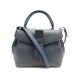 NEUF SAC A MAIN LANCEL CHARLIE PM A08370 BANDOULIERE CUIR BLEU MARINE BAG 995€