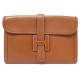 SAC A MAIN HERMES JIGE 29 CM CUIR POCHETTE COURCHEVEL CLUTCH HAND BAG 3200€