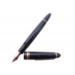 STYLO PLUME MONTBLANC MEISTERSTUCK LEGRAND MB13661 DORE EN RESINE NOIR PEN 675€