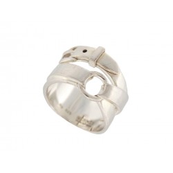 BAGUE HERMES DEBRIDEE GM T 54 EN ARGENT MASSIF 925 10 GR SILVER RING JEWEL 635€