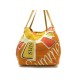 SAC A MAIN BURBERRY SAFFRON MEDIUM CABAS TOILE ORANGE CANVAS TOTE HAND BAG 1290€