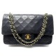 VINTAGE SAC A MAIN CHANEL CLASSIQUE TIMELESS CUIR MATELASSE BLEU HAND BAG 8250€