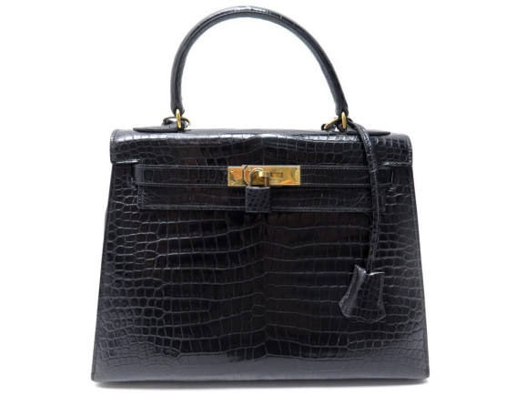 sac a main hermes kelly 29 sellier en cuir de