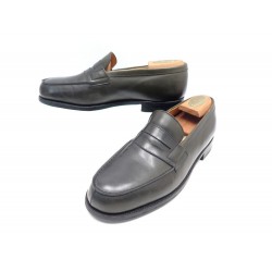 CHAUSSURES JM WESTON MOCASSINS 180 7D 41 EN CUIR KAKI + EMBAUCHOIRS LOAFERS 749€