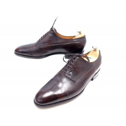 NEUF CHAUSSURE JOHN LOBB PRESTIGE 2003 RICHELIEU 9.5E 43.5 EN CUIR SHOES 1700€