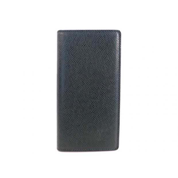 NEUF COUVERTURE AGENDA DE POCHE LOUIS VUITTON CUIR TAIGA VERT DIARY COVER 205€