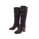 NEUF BOTTES CHANEL G33030 39.5 TWEED CHAINE ENTRELACEES MATELASSE BOOTS 1930€