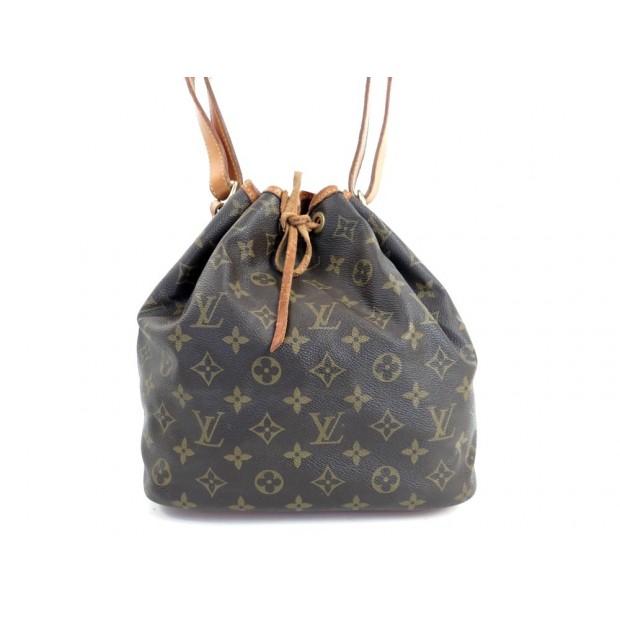 LOUIS VUITTON Shoulder Bag M42226 Petit Noe Monogram canvas Brown Women Used