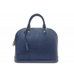 SAC A MAIN LOUIS VUITTON ALMA PM M40302 EN CUIR EPI BLEU LEATHER HAND BAG 1960€