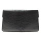 POCHETTE LOUIS VUITTON ART DECO EN CUIR EPI NOIR M52632 LEATHER POUCH PURSE 785€