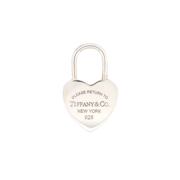 PORTE CLES PENDENTIF TIFFANY CADENAS PLEASE RETURN TO ARGENT 925 BOITE KEY RING