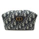 NEUF POCHETTE CHRISTIAN DIOR VENUS 30 MONTAIGNE TROUSSE TOILE OBLIQUE BLEUE 710€