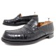 CHAUSSURES JM WESTON MOCASSINS 180 8B 41.5 42 FIN CUIR CROCO LOAFERS SHOES 3790€