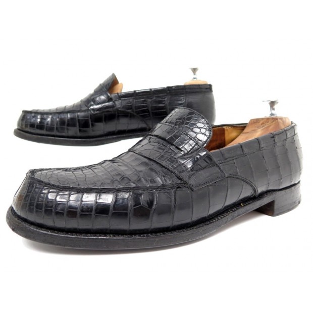 chaussures jm weston mocassins 180 8b 41.5 42 fin cuir