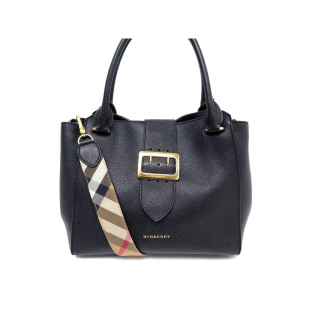 SAC A MAIN BURBERRY BUCKLE MEDIUM 4029022 CUIR BANDOULIERE TARTAN HAND BAG 1690€