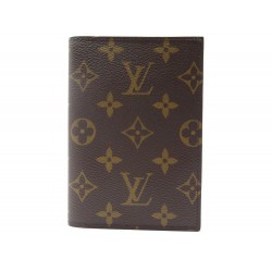 NEUF PORTEFEUILLE LOUIS VUITTON PORTE PASSEPORT EN TOILE MONOGRAM WALLET 265€