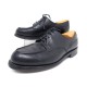 CHAUSSURES JM WESTON DERBY GOLF CUIR NOIR 10E 44 LARGE 44.5 LOAFERS SHOES 920€