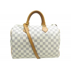 Lot 151 - Louis Vuitton Cream Patent Leather Damier