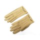 NEUF GANTS CHANEL EN CUIR PECARI BEIGE TAILLE 8 PECCARI LEATHER GLOVES 980€