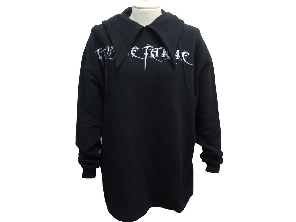 バレンシアガ BALENCIAGA Femme Fatale Headscarf Hoody 482217 プルオーバー トレーナー スウェット パーカー コットン ブラック 新品同様 Amazon.co.jp: (バレンシアガ) BALENCIAGA 482217 Femme Fatale