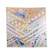 NEUF FOULARD CARRE HERMES LE REVE DE JULIA EN SOIE MULTICOLORE NEW SCARF 460€