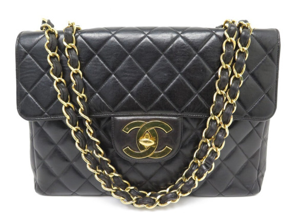 sac a main chanel classique timeless jumbo en