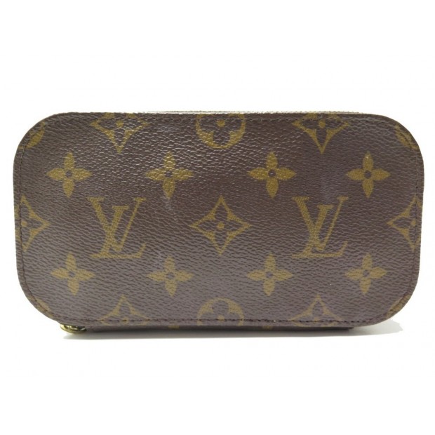 TROUSSE A MAQUILLAGE LOUIS VUITTON BRUSH PM M47510 EN TOILE MONOGRAM POUCH 565€