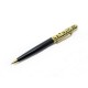 STYLO BILLE CARTIER MINI DIABOLO PANTHERE LAQUE NOIRE & PLAQUE OR DORE PEN 620€