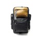 SAC A DOS GIVENCHY BANDOULIERE EN CUIR MARRON ET NYLON NOIR BLACK BACKPACK 995€