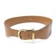 VINTAGE CEINTURE CELINE T70 TOILE MONOGRAMME TRIOMPHE MARRON CANVAS BELT 490€