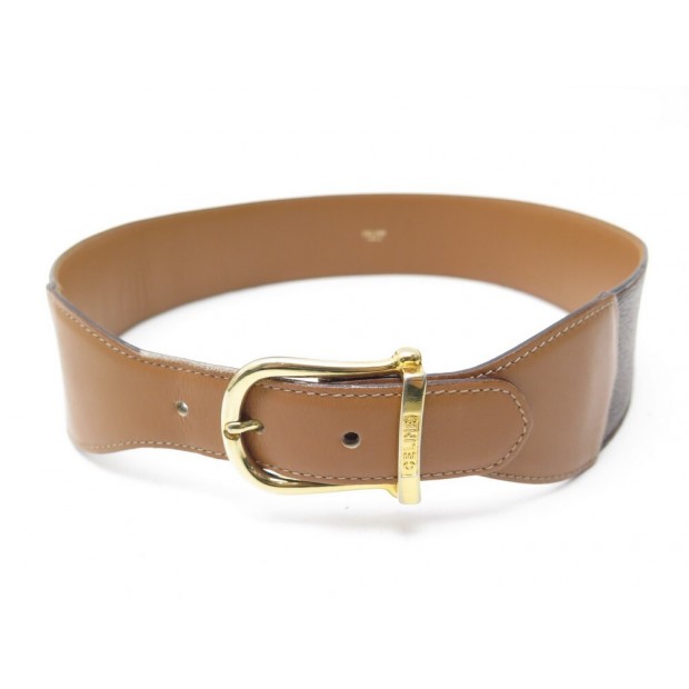 ceinture celine t70 toile monogramme triomphe