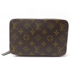 VINTAGE POCHETTE LOUIS VUITTON TROUSSE A BIJOUX TOILE MONOGRAM JEWEL CASE 1200€