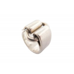 BAGUE HERMES ATTELAGE T51 EN ARGENT MASSIF 15.7GR SILVER STERLING RING 425€