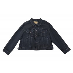 NEUF VESTE BALENCIAGA 482125 42 IT 38 FR M DENIM OVERSIZE BLOUSON JACKET 895€