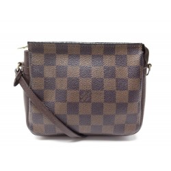 POCHETTE LOUIS VUITTON TROUSSE COSMETIQUES N51982 TOILE DAMIER EBENE POUCH 795€