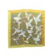 VINTAGE FOULARD HERMES SAUVAGINE EN VOL DE PERCEVAUX CARRE SOIE VERT SCARF 350€