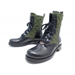 NEUF CHAUSSURES LOUIS VUITTON RANGER METROPOLIS 41 BOTTINES BOOTS SHOES 1450€