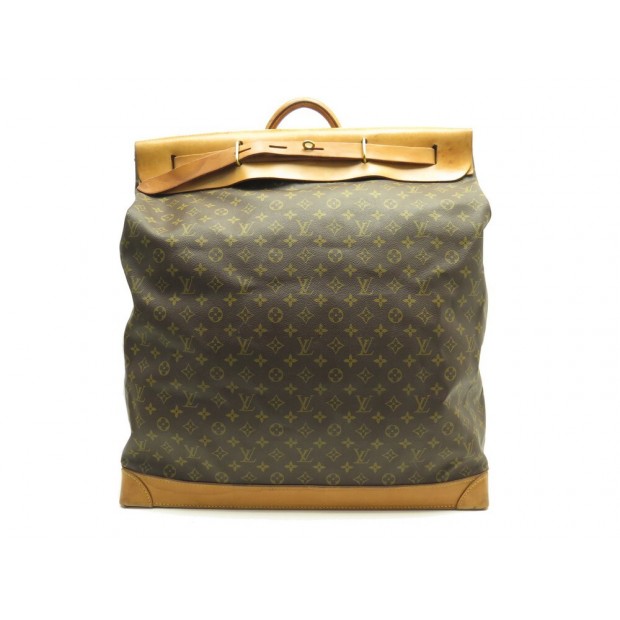 SAC DE VOYAGE LOUIS VUITTON STEAMER 55 TOILE MONOGRAM BAGAGE TRAVEL BAG 3720€