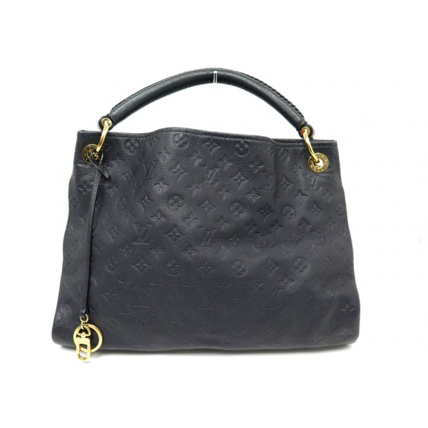 SAC A MAIN LOUIS VUITTON ARTSY MM EN CUIR MONOGRAM EMPREINTE BLEU HAND BAG 2880€