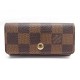 NEUF ETUI PORTE CLES LOUIS VUITTON EN TOILE DAMIER EBENE NEW CASE FOR KEYS 235€