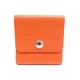 NEUF ETUI HERMES PORTE BLOC NOTE CUIR SWIFT ORANGE PAPER MEMO LEATHER HOLDER