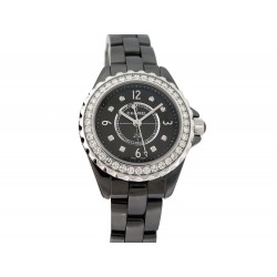 NEUF MONTRE CHANEL J12 H2571 29MM CERAMIQUE NOIRE DIAMANTS 0.94 CT WATCH 11400€