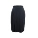 NEUF JUPE CHANEL BOUTIQUE PLISSEE P04117 EN LAINE NOIRE M 38 FOLDED SKIRT 3100€