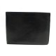 VINTAGE PORTEFEUILLE HERMES PORTE CARTES 1976 EN CUIR NOIR BLACK LEATHER WALLET