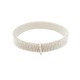 NEUF BRACELET MAUBOUSSIN MOI NON PLUS 14.5 CM EN ACIER BLANC & OR DIAMANTS 860€